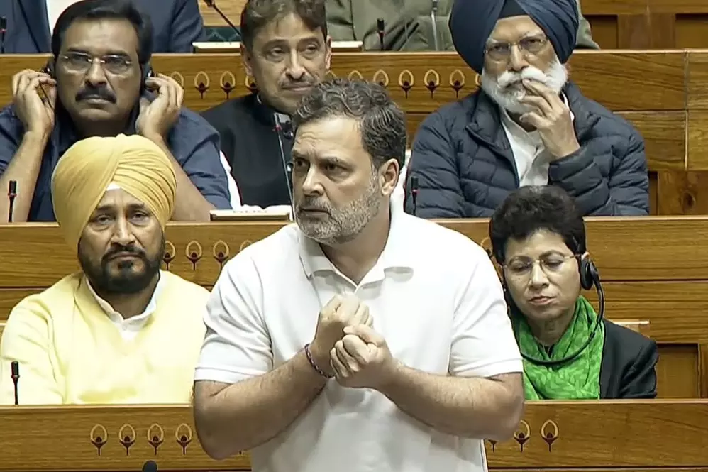 Rahul Gandhi ने संसद में भारत की वैश्विक स्थिति पर उठाया सवाल Rahul Gandhi ने संसद में भारत की वैश्विक स्थिति पर उठाया सवाल