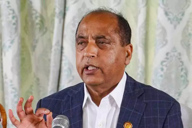 केंद्र ने भारत-US व्यापार समझौते में सेब उत्पादकों के हितों की रक्षा की है: CM Jai Ram Thakur केंद्र ने भारत-US व्यापार समझौते में सेब उत्पादकों के हितों की रक्षा की है: CM Jai Ram Thakur