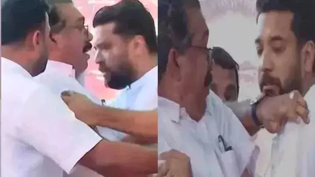 kerala: शफी परम्बिल ने कार्यक्रम में बोलने के इंतजार पर अपनी नाराज़गी दिखाई kerala: शफी परम्बिल ने कार्यक्रम में बोलने के इंतजार पर अपनी नाराज़गी दिखाई