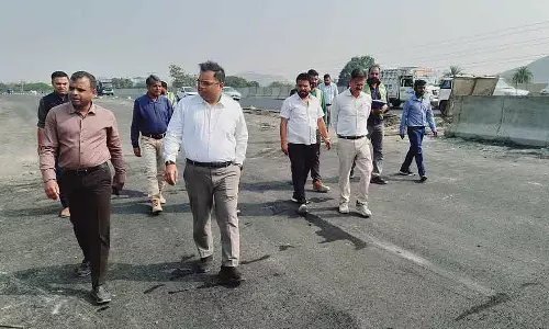 Indore : रालामंडल ब्रिज का दूसरा आर्म जल्द ही खुलेगा Indore : रालामंडल ब्रिज का दूसरा आर्म जल्द ही खुलेगा