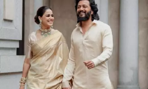 Riteish Deshmukh ने पत्नी जेनेलिया को किया रोमांटिक शायरी जैसा संदेश