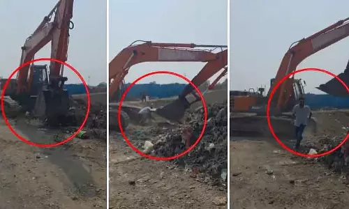 Indore : जेसीबी ड्राइवर ने एरोड्रम मेट्रो साइट पर इंजीनियर को कुचलने की कोशिश की Indore : जेसीबी ड्राइवर ने एरोड्रम मेट्रो साइट पर इंजीनियर को कुचलने की कोशिश की