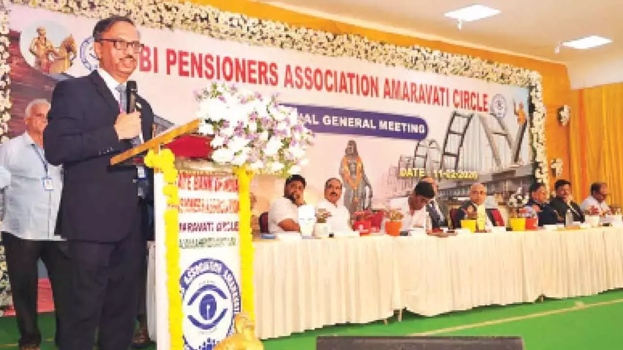 Andhra: एसबीआई पेंशनर्स संशोधन चाहते हैं