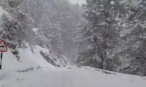 Jammu -Kashmir में दूसरी सर्दी में बर्फबारी में 50% से ज़्यादा कमी: सरकार Jammu -Kashmir में दूसरी सर्दी में बर्फबारी में 50% से ज़्यादा कमी: सरकार