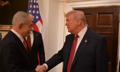 Trump, Netanyahu ने ईरान और गाजा में प्रगति पर बातचीत की Trump, Netanyahu ने ईरान और गाजा में प्रगति पर बातचीत की