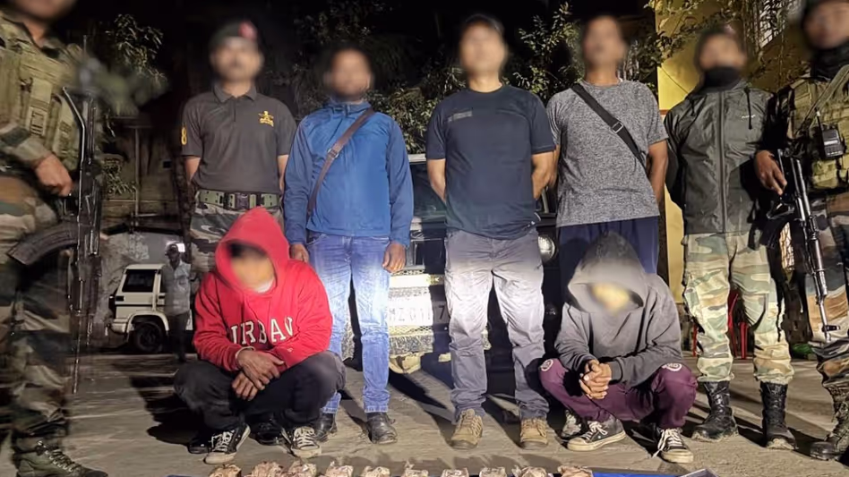 असम राइफल्स और DRI ने कछार में बड़े ड्रग बस्ट में 3.2 करोड़ रुपये की हेरोइन ज़ब्त