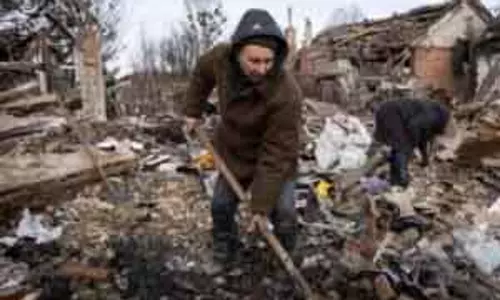 Ukraine में ड्रोन हमले में पिता और तीन बच्चों की मौत