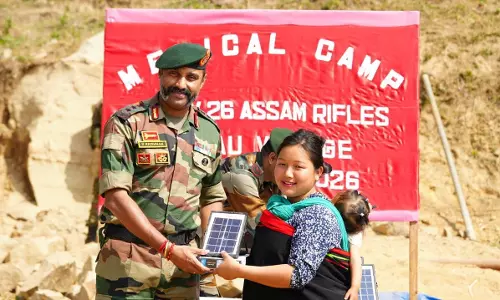 Assam Rifles ने दीमा हसाओ ज़िले में मेडिकल कैंप लगाया