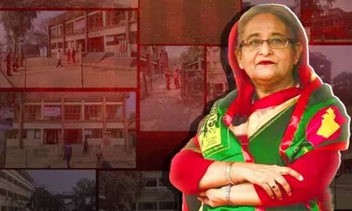 शेख हसीना ने बांग्लादेश चुनाव को बताया ‘ढोंग’, जनता से खारिज करने की अपील