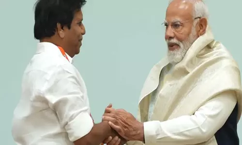 PM मोदी ने केरल भाजपा के पंचायत, नगर पालिका और निगम सदस्यों से की मुलाकात PM मोदी ने केरल भाजपा के पंचायत, नगर पालिका और निगम सदस्यों से की मुलाकात