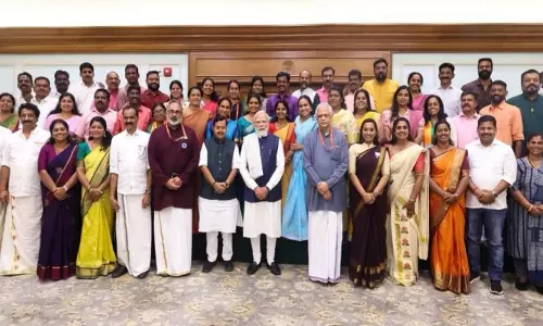 PM मोदी ने केरल में भाजपा-एनडीए के प्रति बढ़ती उम्मीदों का जिक्र किया PM मोदी ने केरल में भाजपा-एनडीए के प्रति बढ़ती उम्मीदों का जिक्र किया
