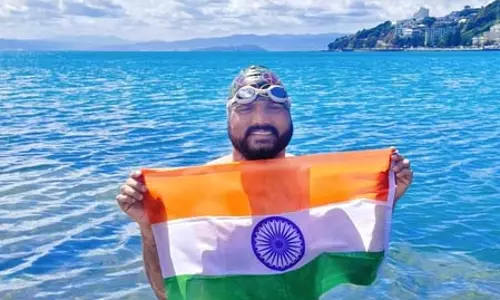 पैरा तैराक सतेंद्र लोहिया ने कुक स्ट्रेट पार करके रचा इतिहास