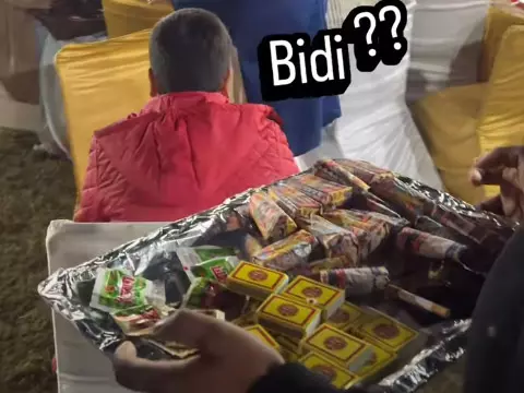 बीड़ी का इंतजाम था शादी समारोह में, यूजर बोले - महंगी हो गई है सिगरेट बीड़ी का इंतजाम था शादी समारोह में, यूजर बोले - महंगी हो गई है सिगरेट