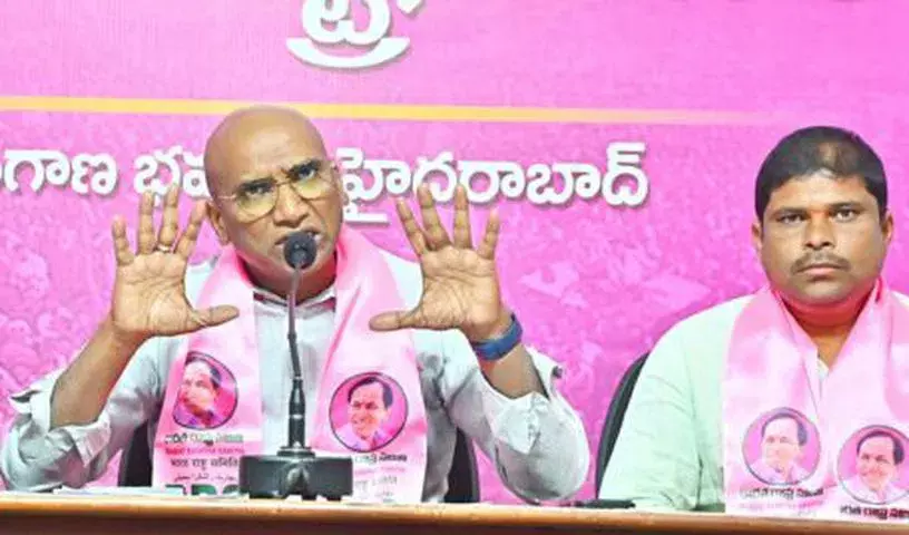 BRS ने जग्गा रेड्डी के कथित हमले पर पुलिस की निष्क्रियता की आलोचना की BRS ने जग्गा रेड्डी के कथित हमले पर पुलिस की निष्क्रियता की आलोचना की