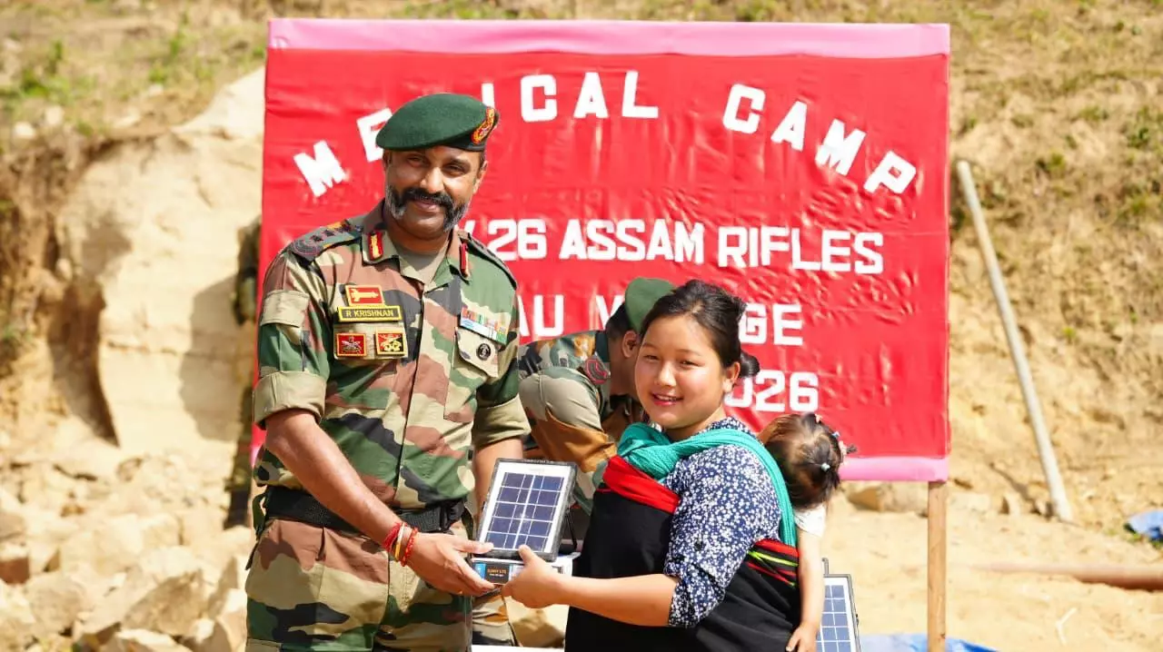 Assam Rifles ने दीमा हसाओ ज़िले में मेडिकल कैंप लगाया Assam Rifles ने दीमा हसाओ ज़िले में मेडिकल कैंप लगाया