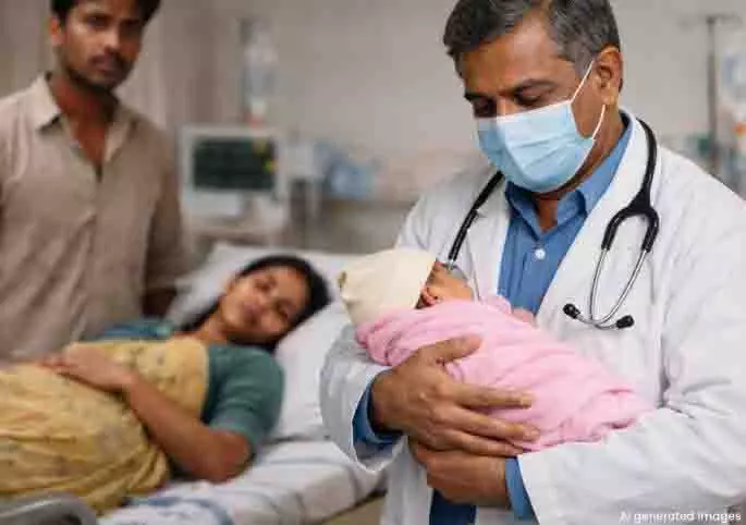 10 दिन के नवजात को ₹2 लाख में बेचने के आरोप में Doctor गिरफ्तार 10 दिन के नवजात को ₹2 लाख में बेचने के आरोप में Doctor गिरफ्तार