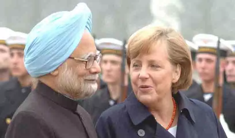 पूर्व German Chancellor मनमोहन सिंह के मेमोरियल लेक्चर में हिस्सा लेंगे पूर्व German Chancellor मनमोहन सिंह के मेमोरियल लेक्चर में हिस्सा लेंगे