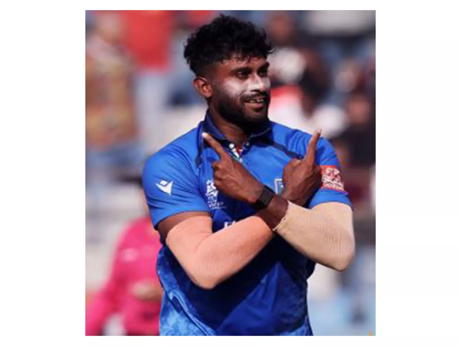 शानदार पल: T20 विश्व कप में इटली द्वारा इतिहास रचने के बाद क्रिशन कालूगामेज का रिएक्शन शानदार पल: T20 विश्व कप में इटली द्वारा इतिहास रचने के बाद क्रिशन कालूगामेज का रिएक्शन