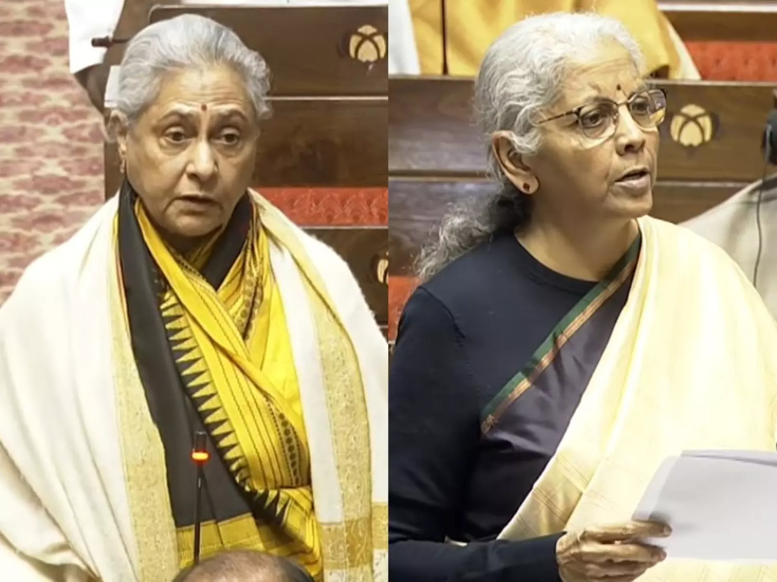 Jaya Bachchan ने फिल्म टिकटों की कीमत पर वित्त मंत्री से सवाल किया, स्टिहारमन ने कहा- यह राज्य का विषय Jaya Bachchan ने फिल्म टिकटों की कीमत पर वित्त मंत्री से सवाल किया, स्टिहारमन ने कहा- यह राज्य का विषय