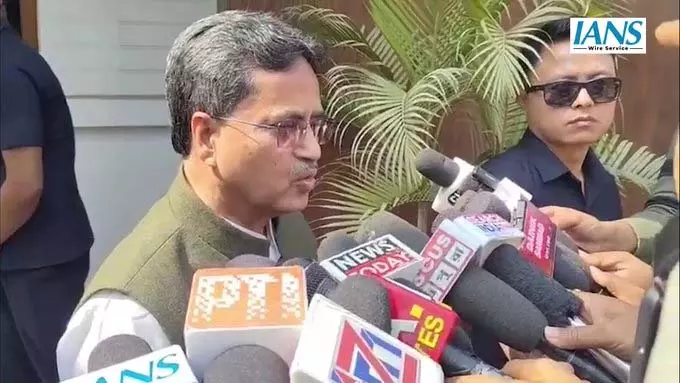 अगरतला में ADB प्रतिनिधिमंडल संग उच्चस्तरीय बैठक: ‘बेस्ट त्रिपुरा’ के विजन पर जोर अगरतला में ADB प्रतिनिधिमंडल संग उच्चस्तरीय बैठक: ‘बेस्ट त्रिपुरा’ के विजन पर जोर