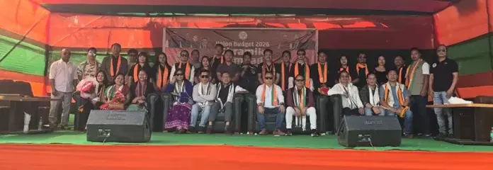 BJP ST मोर्चा ने केंद्रीय बजट पर ‘श्रमिक संवाद’ आयोजित किया BJP ST मोर्चा ने केंद्रीय बजट पर ‘श्रमिक संवाद’ आयोजित किया