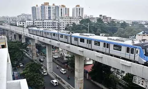 Vadapalani, पूनमल्ली मेट्रो रूट पर दूसरे दिन भी इंस्पेक्शन जारी रहा।