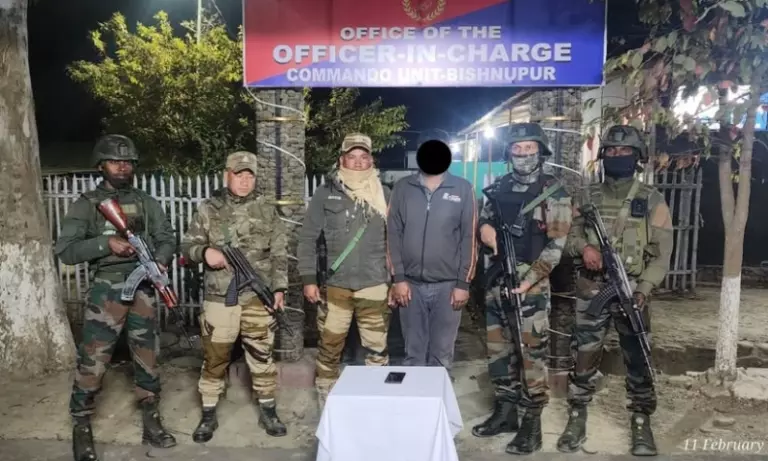 Manipur: जॉइंट सिक्योरिटी ऑपरेशन में PREPAK के दो कैडर गिरफ्तार