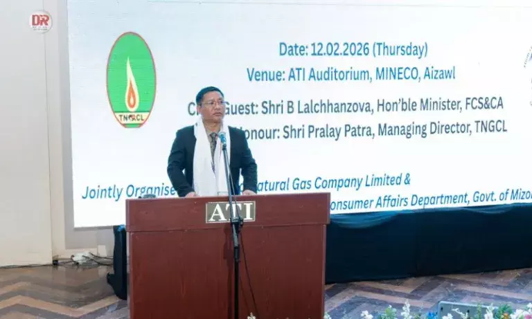 Mizoram का 2028 की शुरुआत तक पाइप्ड नेचुरल गैस रोलआउट का लक्ष्य