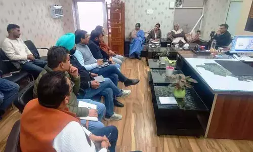Yamunanagar मीटिंग में ड्रेनेज, नहर में सीवेज के डिस्चार्ज पर चर्चा हुई