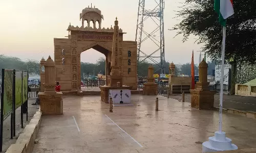 Tanot Mata Temple के पास बॉर्डर जाने के लिए अब ऑनलाइन पास अनिवार्य