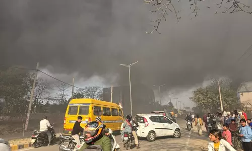 Haryana : सोनीपत फोम फैक्ट्री में आग लग गई
