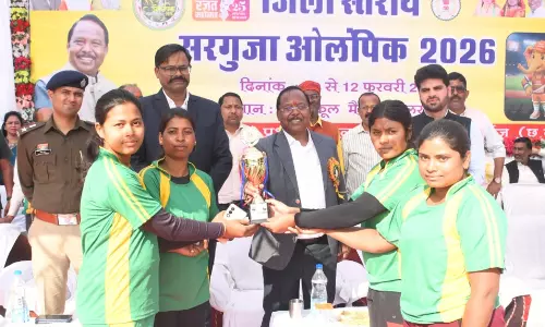 खेल प्रतिभाओं को निखारने का सशक्त माध्यम बनी सरगुजा ओलंपिक : मंत्री रामविचार नेताम