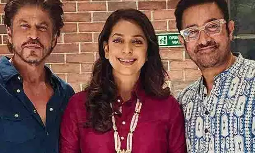 Juhi Chawla ने शाहरुख खान को लेकर अपने मज़ेदार पहले इंप्रेशन को याद किया Juhi Chawla ने शाहरुख खान को लेकर अपने मज़ेदार पहले इंप्रेशन को याद किया