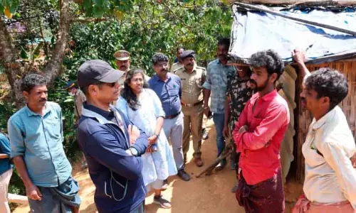 Kerala ; मुख्य निर्वाचन अधिकारी ने इदामलक्कुडी का दौरा किया