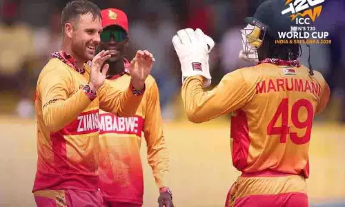 Zimbabwe ने ग्रुप बी टी20 वर्ल्ड कप मैच में पूर्व चैंपियन ऑस्ट्रेलिया को 23 रन से हराया