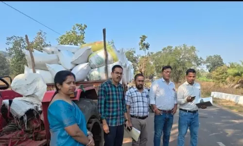 Malkangiri में अवैध धान का स्टॉक जब्त: 320 क्विंटल जब्त