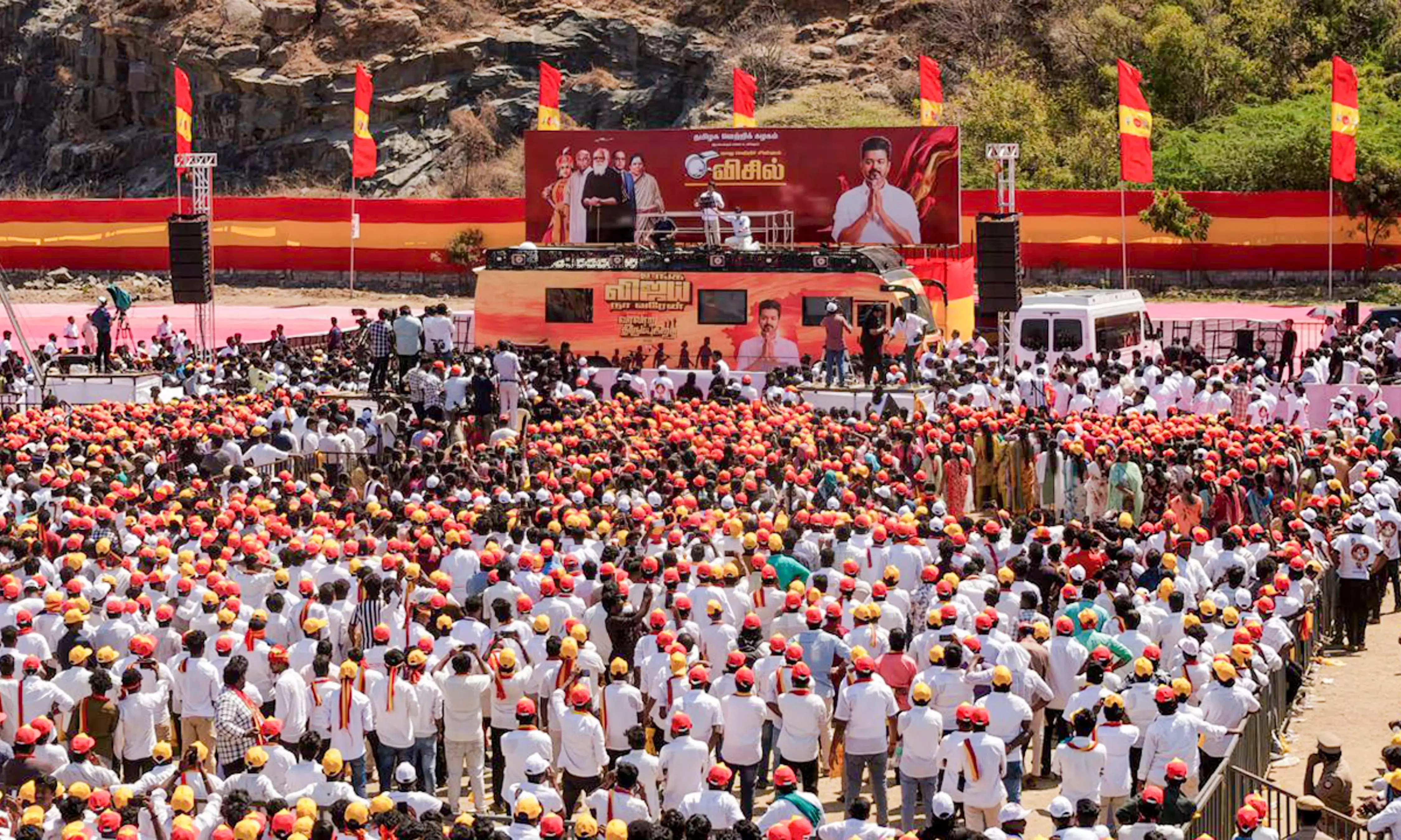 सलेम में TVK रैली में एक व्यक्ति की मौत हो गई