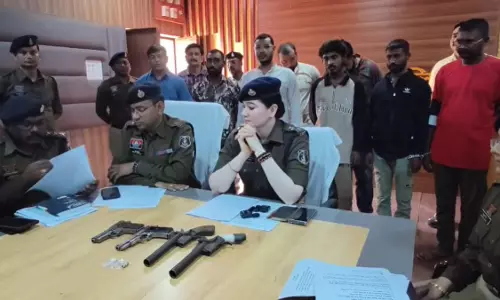 राजनांदगांव में हथियार सप्लाई, 7 दहशतगर्द गिरफ्तार