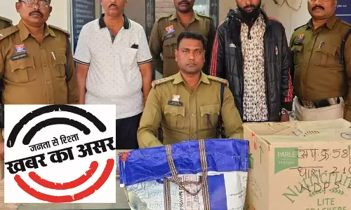 नशीली दवा तस्करी का खुलासा, दो आरोपियों समेत 14 लाख की दवा जब्त