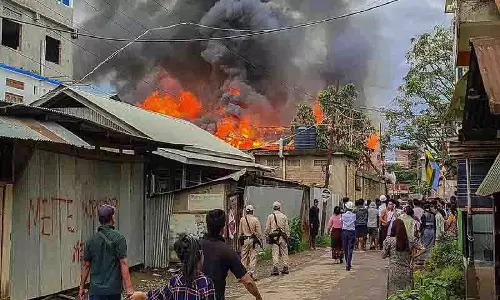 Manipur Ukhrul: ताज़ा हिंसा, दो और घरों में आग लगाई गई