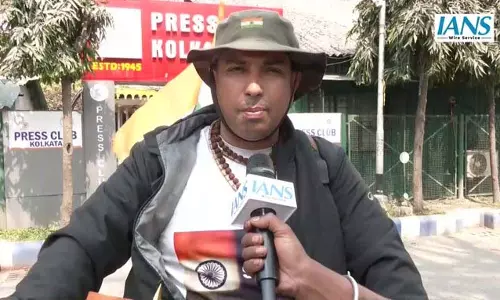 साइकलिस्ट दीपक शर्मा ने चढ़ाई छठी बार चढ़ाई यात्रा में “ऑपरेशन सिंदूर” के संदेश का विस्तार किया