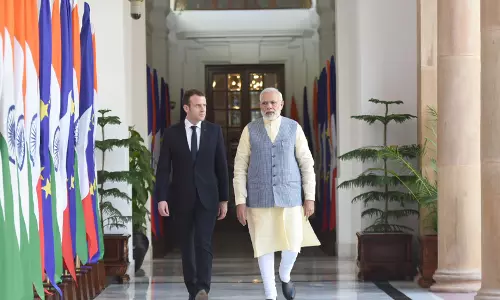 फ्रांस के राष्ट्रपति मैक्रोन का चौथा India दौरा, एआई और उभरती तकनीकें मुख्य फोकस
