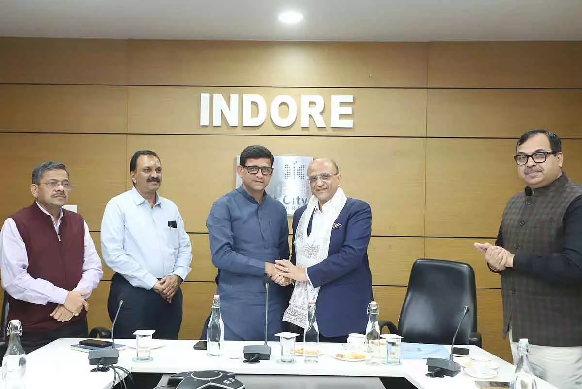 Indore : शहर को उज्जैन रोड पर भव्य ‘महाकाल द्वार’ मिलेगा Indore : शहर को उज्जैन रोड पर भव्य ‘महाकाल द्वार’ मिलेगा