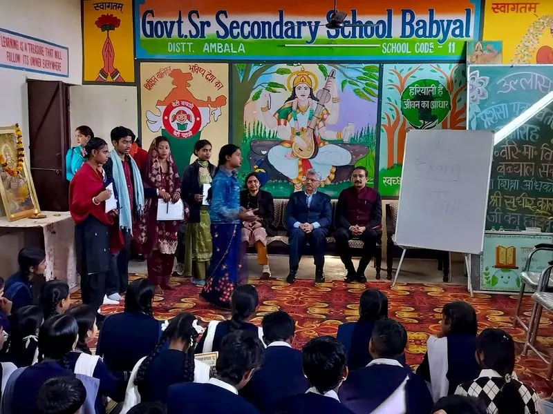 Haryana शिक्षा विभाग का लक्ष्य 2026 के अंत तक अंबाला में सभी साक्षर हो जाएंगे Haryana शिक्षा विभाग का लक्ष्य 2026 के अंत तक अंबाला में सभी साक्षर हो जाएंगे