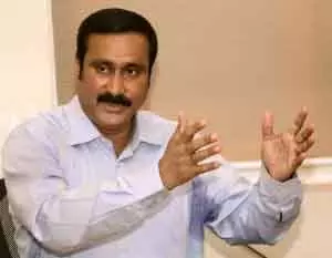 अंबुमणि ने चुनाव से पहले टेंडर की जल्दबाजी को लेकर DMK की आलोचना की अंबुमणि ने चुनाव से पहले टेंडर की जल्दबाजी को लेकर DMK की आलोचना की