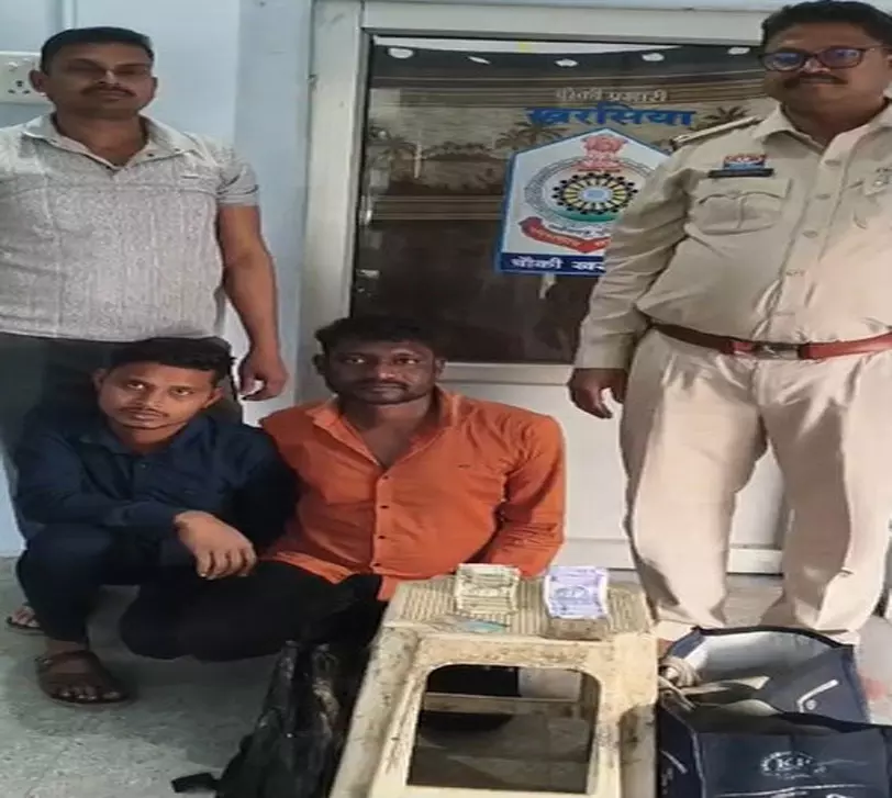 रायगढ़ में उठाईगिरी का खुलासा, 24 घंटे में दो आरोपी गिरफ्तार रायगढ़ में उठाईगिरी का खुलासा, 24 घंटे में दो आरोपी गिरफ्तार
