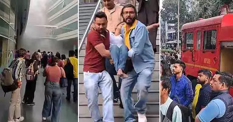 Salt Lake सेक्टर 5 की मल्टी-स्टोरी बिल्डिंग में आग लगने से अफरा-तफरी मच गई Salt Lake सेक्टर 5 की मल्टी-स्टोरी बिल्डिंग में आग लगने से अफरा-तफरी मच गई