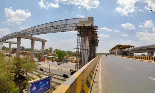 Indore: इंदौर में डबल डेकर ब्रिज तैयार होने के करीब Indore: इंदौर में डबल डेकर ब्रिज तैयार होने के करीब