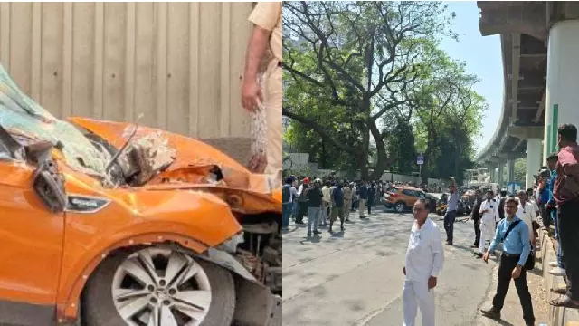 Mumbai में मेट्रो निर्माण का खतरा: कंक्रीट का स्लैब वाहनों पर गिरा, कई घायल Mumbai में मेट्रो निर्माण का खतरा: कंक्रीट का स्लैब वाहनों पर गिरा, कई घायल