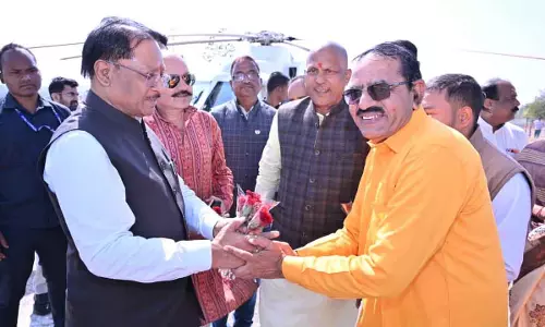 CM साय का दुलदुला में भव्य स्वागत